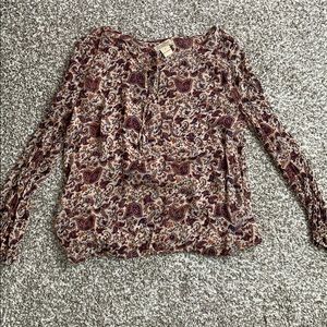 Lucky brand sheer top M